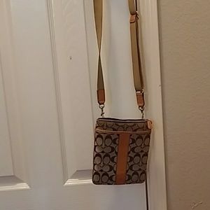 Coach crossbow purse